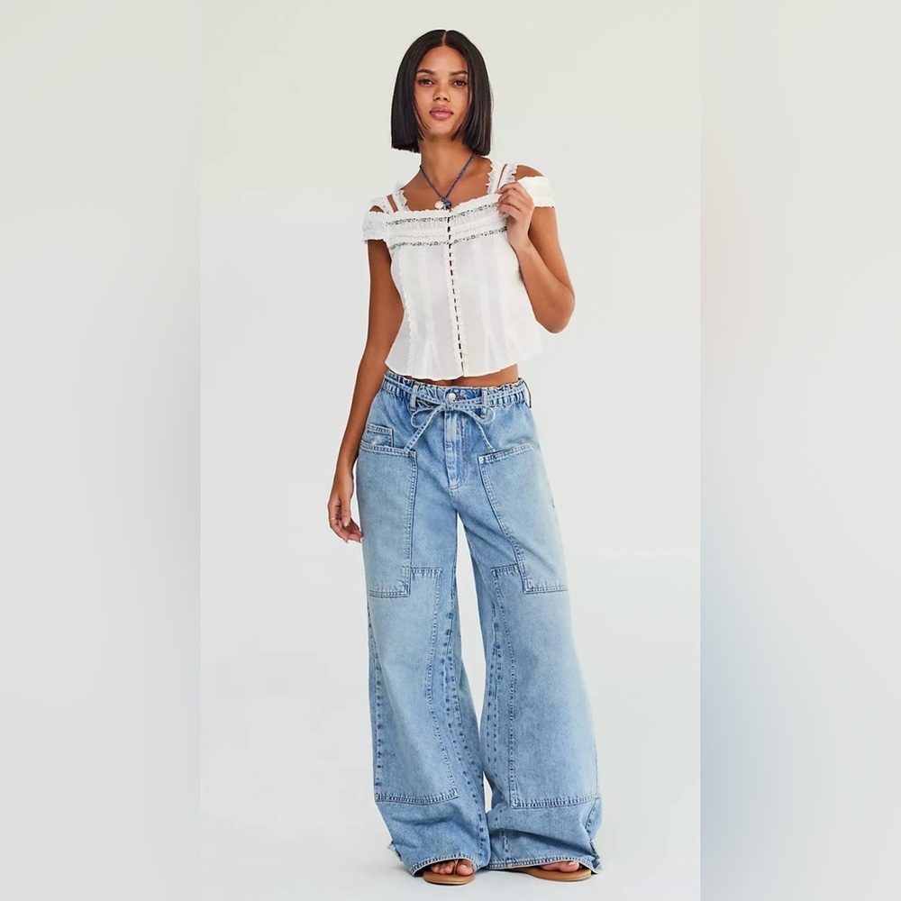 💎NWT💎 Free People - Curvy Outlaw Jean